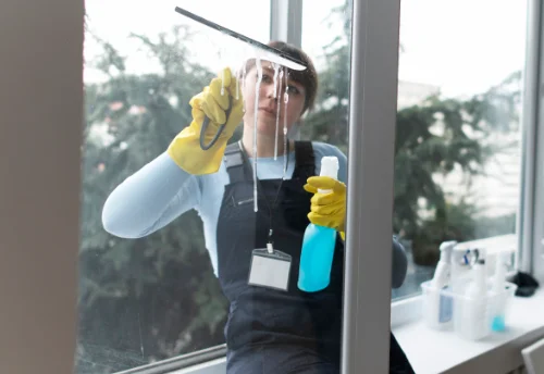 Nettoyage de vitres intérieures et extérieures à Condamine
